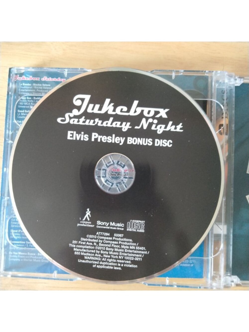 Jukebox Saturday Night CD Set With Elvis Presley Bonus Disc 2010 - Picture 8 of 12